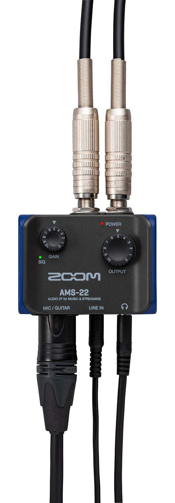 Zoom AMS-22 Interfaccia audio per registrazione e streaming 2-In 2-Out - Image 8