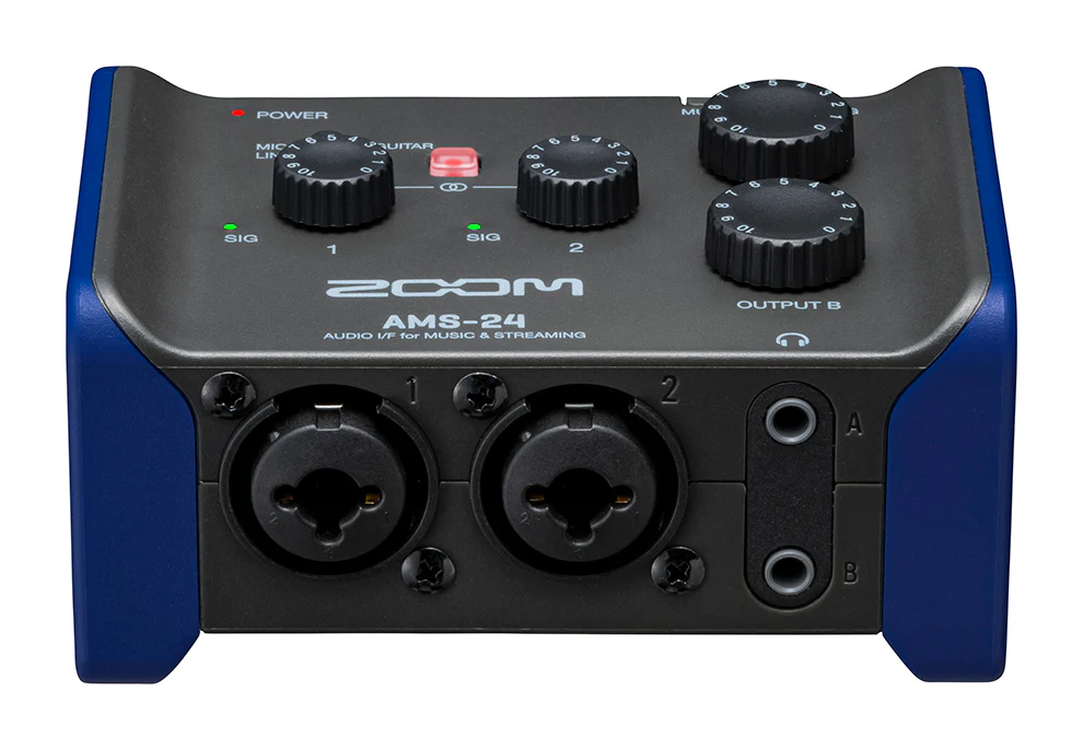 Zoom AMS-24 Interfaccia audio per registrazione e streaming 2-In 4-Out - Image 2